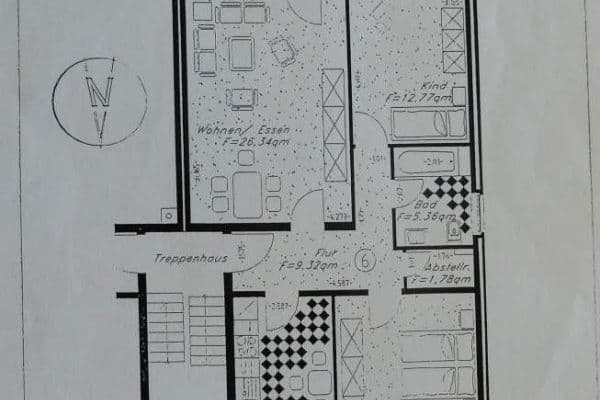 3 bedroom flat to rent, 83 m², Celle 3 bedroom flat to rent, 83 m², Celle