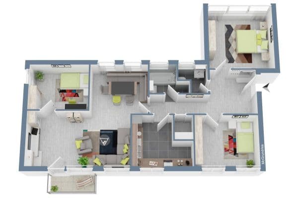 4 bedroom flat to rent, 95 m², Römerstraße 43, Worms, Rhineland-Palatinate 4 bedroom flat to rent, 95 m², Römerstraße 43, Worms, Rhineland-Palatinate