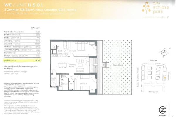 3 bedroom flat to rent, 119 m², Heubnerweg 7, Berlin, Berlin 3 bedroom flat to rent, 119 m², Heubnerweg 7, Berlin, Berlin