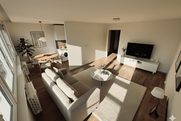 3 bedroom with open-plan kitchen flat to rent, 105 m², Smikova, Praha 3 bedroom with open-plan kitchen flat to rent, 105 m², Smikova, Praha