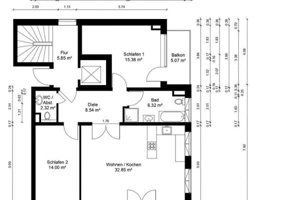 3 bedroom flat for sale, 87 m², Munich, Bavaria 3 bedroom flat for sale, 87 m², Munich, Bavaria