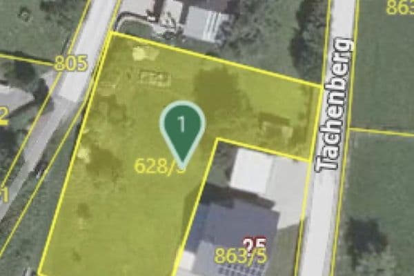 plot for sale, 1,123 m², Tachenberg, Aigen, Styria plot for sale, 1,123 m², Tachenberg, Aigen, Styria