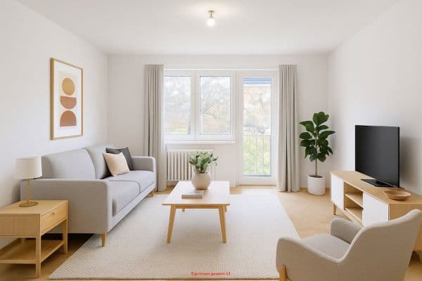 2 bedroom flat to rent, 57 m², Stavbařů, 2 bedroom flat to rent, 57 m², Stavbařů,