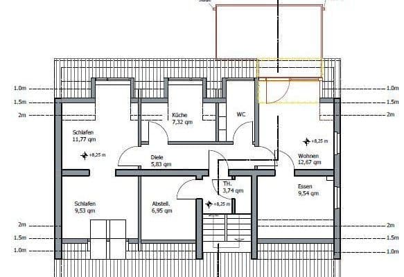 3 bedroom flat to rent, 68 m², Limburgstraße 15, Mülheim an der Ruhr 3 bedroom flat to rent, 68 m², Limburgstraße 15, Mülheim an der Ruhr