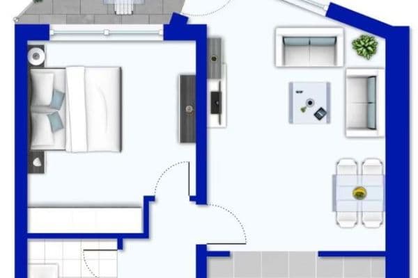2 bedroom flat to rent, 54 m², Lauckerthof 7, Hanover, Lower Saxony 2 bedroom flat to rent, 54 m², Lauckerthof 7, Hanover, Lower Saxony