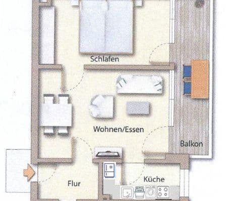 2 bedroom flat to rent, 48 m², München, Bavaria 2 bedroom flat to rent, 48 m², München, Bavaria