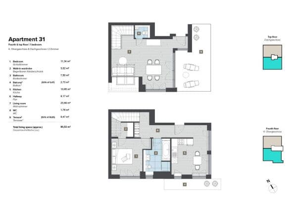 2 bedroom flat for sale, 81 m², Einbecker Str. 45, Berlin, Berlin 2 bedroom flat for sale, 81 m², Einbecker Str. 45, Berlin, Berlin