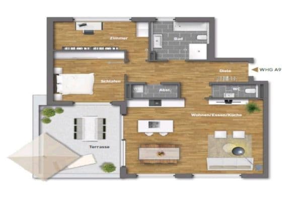 3 bedroom flat to rent, 101 m², Sersheim 3 bedroom flat to rent, 101 m², Sersheim