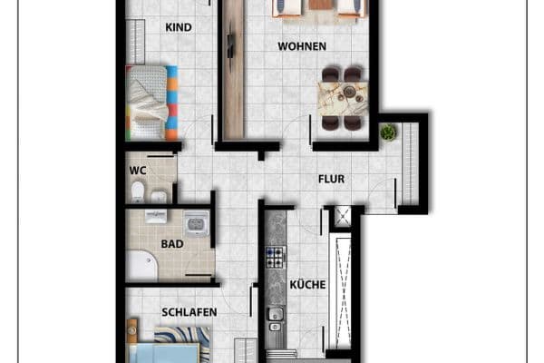 3 bedroom flat for sale, 82 m², Kornwestheimer Straße 215, Korntal-Münchingen 3 bedroom flat for sale, 82 m², Kornwestheimer Straße 215, Korntal-Münchingen