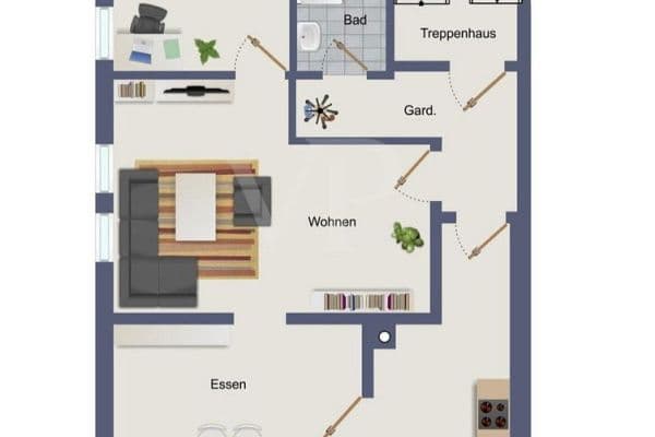 3 bedroom flat to rent, 77 m², Speyer 3 bedroom flat to rent, 77 m², Speyer