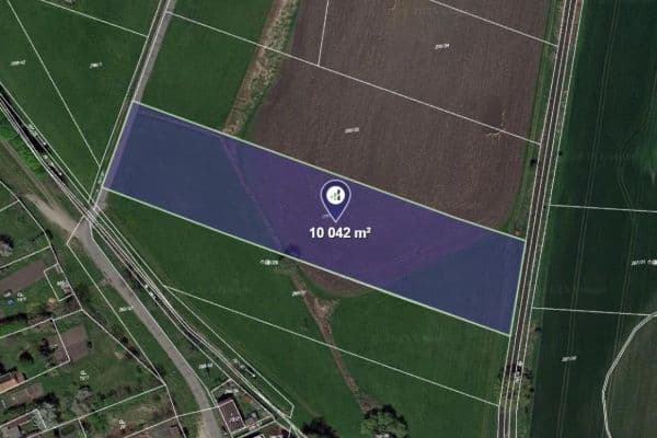 plot for sale, 3,347 m², Luštěnice plot for sale, 3,347 m², Luštěnice