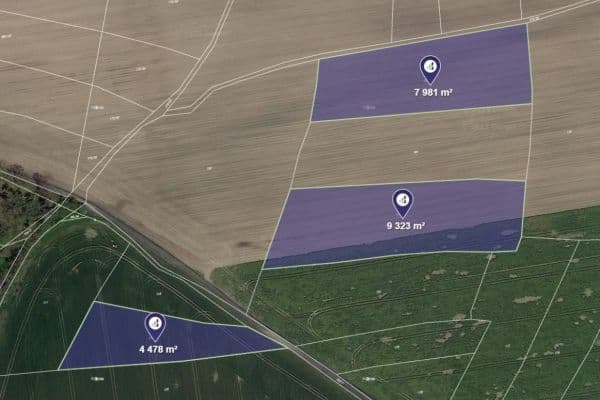 plot for sale, 7,261 m², Luštěnice plot for sale, 7,261 m², Luštěnice