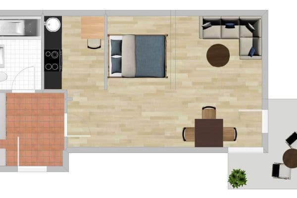 1 bedroom flat to rent, 43 m², Adlzreiterstraße 16, München, Bavaria 1 bedroom flat to rent, 43 m², Adlzreiterstraße 16, München, Bavaria