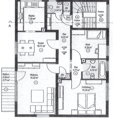 4 bedroom flat to rent, 81 m², Wörth am Rhein 4 bedroom flat to rent, 81 m², Wörth am Rhein