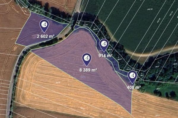 plot for sale, 12,313 m², Zámrsky plot for sale, 12,313 m², Zámrsky