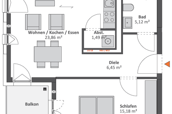 2 bedroom flat to rent, 56 m², Berlin, Berlin 2 bedroom flat to rent, 56 m², Berlin, Berlin