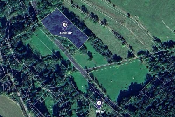 plot for sale, 4,374 m², Lovečkovice plot for sale, 4,374 m², Lovečkovice