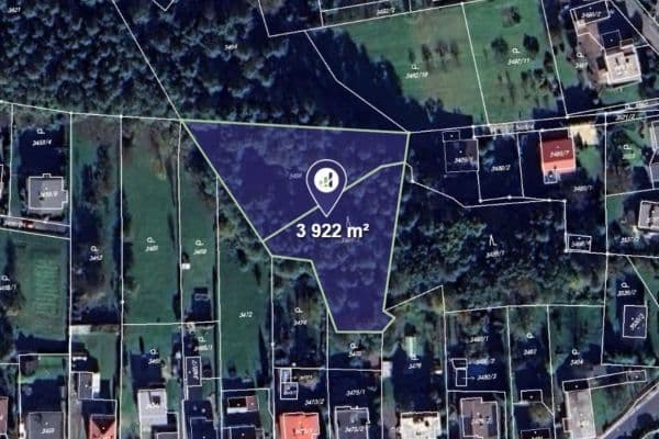 plot for sale, 3,922 m², Orlová plot for sale, 3,922 m², Orlová
