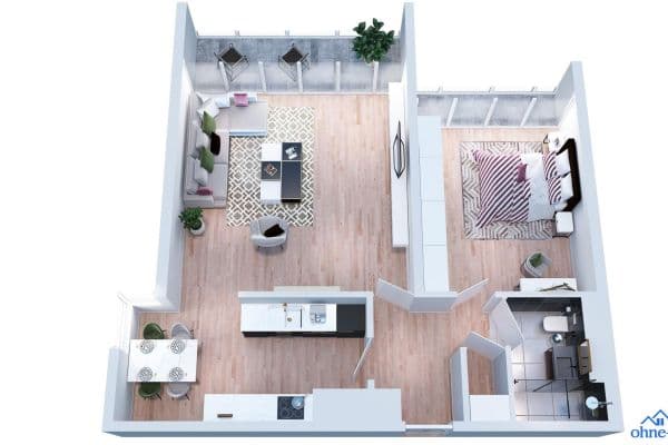 2 bedroom flat to rent, 66 m², Reginharstraße 2, Bergisch Gladbach 2 bedroom flat to rent, 66 m², Reginharstraße 2, Bergisch Gladbach