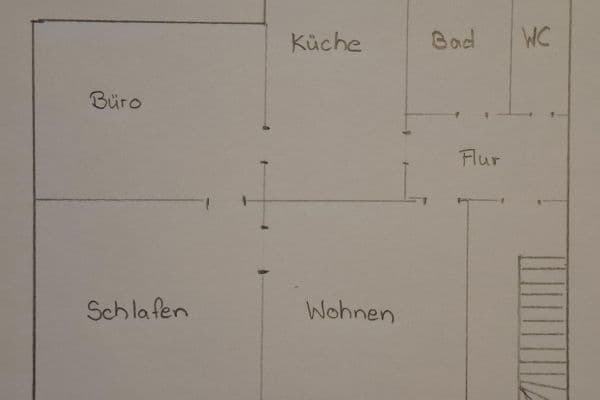 3 bedroom flat to rent, 62 m², Stuttgart 3 bedroom flat to rent, 62 m², Stuttgart