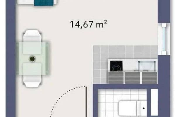 1 bedroom flat to rent, 22 m², Bürgermeister-Aurnhammer-Straße 47, Augsburg, Bavaria 1 bedroom flat to rent, 22 m², Bürgermeister-Aurnhammer-Straße 47, Augsburg, Bavaria