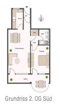 2 bedroom flat to rent, 71 m², Muenchen, Bavaria 2 bedroom flat to rent, 71 m², Muenchen, Bavaria