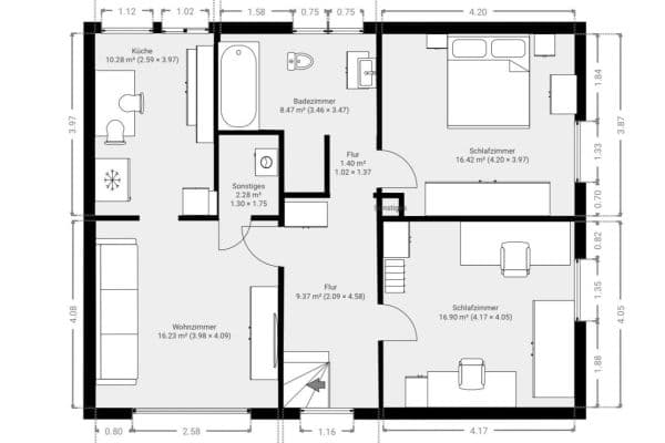 3 bedroom flat for sale, 75 m², Dorsten 3 bedroom flat for sale, 75 m², Dorsten