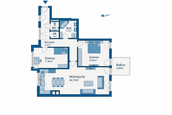 3 bedroom flat for sale, 110 m², Wien, Vienna 3 bedroom flat for sale, 110 m², Wien, Vienna