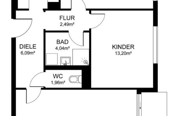3 bedroom flat for sale, 78 m², Stuttgart 3 bedroom flat for sale, 78 m², Stuttgart