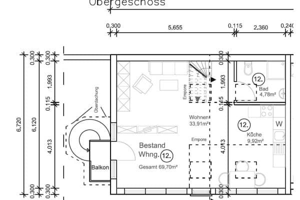 2 bedroom flat to rent, 71 m², Neustadter Str. 73, Mutterstadt 2 bedroom flat to rent, 71 m², Neustadter Str. 73, Mutterstadt