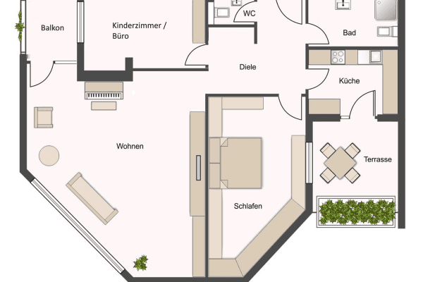 3 bedroom flat to rent, 100 m², Bergisch Gladbach 3 bedroom flat to rent, 100 m², Bergisch Gladbach