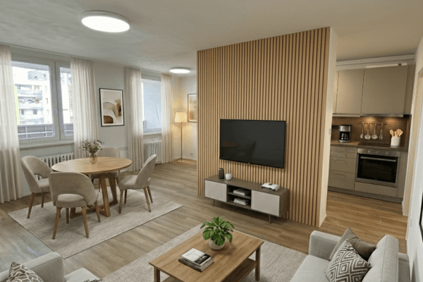 2 bedroom with open-plan kitchen flat for sale, 75 m², Jeseniova, Praha 2 bedroom with open-plan kitchen flat for sale, 75 m², Jeseniova, Praha