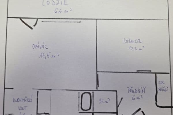 1 bedroom with open-plan kitchen flat to rent, 49 m², Na Záhonech, Praha 1 bedroom with open-plan kitchen flat to rent, 49 m², Na Záhonech, Praha