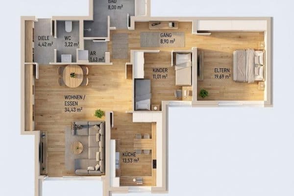 3 bedroom flat to rent, 105 m², Siegen, North Rhine-Westphalia 3 bedroom flat to rent, 105 m², Siegen, North Rhine-Westphalia