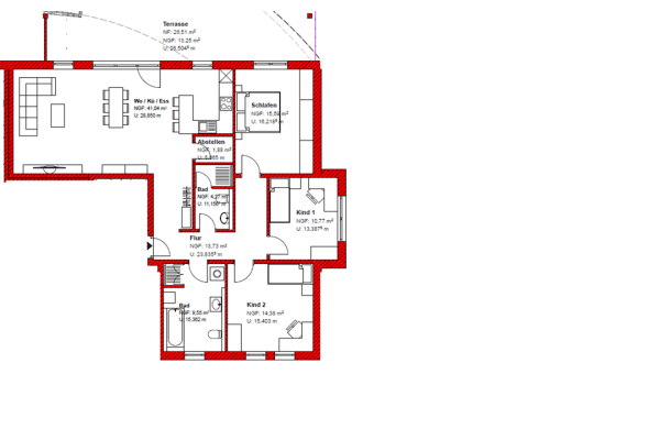 4 bedroom flat to rent, 123 m², Schwanau 4 bedroom flat to rent, 123 m², Schwanau