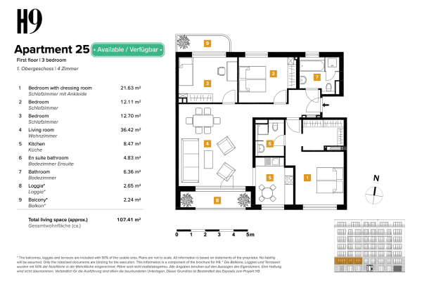 4 bedroom flat for sale, 108 m², Hohenstaufenstr. 9, Berlin, Berlin 4 bedroom flat for sale, 108 m², Hohenstaufenstr. 9, Berlin, Berlin
