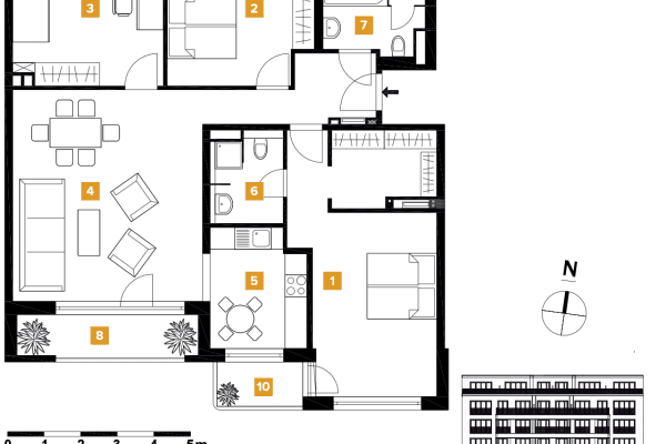 4 bedroom flat for sale, 114 m², Hohenstaufenstraße 9, Berlin, Berlin 4 bedroom flat for sale, 114 m², Hohenstaufenstraße 9, Berlin, Berlin