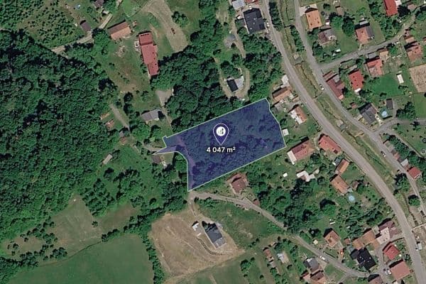 plot for sale, 2,119 m², Růžďka, Zlínský Region plot for sale, 2,119 m², Růžďka, Zlínský Region