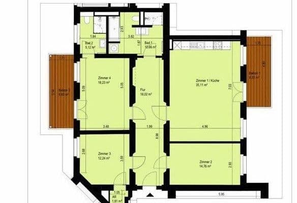 4 bedroom flat to rent, 115 m², Berlin, Berlin 4 bedroom flat to rent, 115 m², Berlin, Berlin