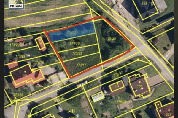 plot for sale, 976 m², Bělotín plot for sale, 976 m², Bělotín