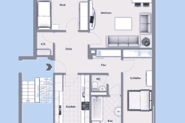 3 bedroom flat for sale, 83 m², Finkenschlag 70, Fürth 3 bedroom flat for sale, 83 m², Finkenschlag 70, Fürth
