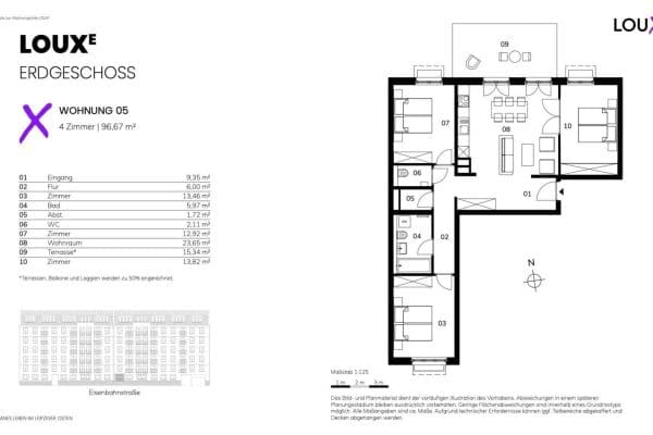 4 bedroom flat to rent, 97 m², Eisenbahnstraße 131a, Leipzig, Saxony 4 bedroom flat to rent, 97 m², Eisenbahnstraße 131a, Leipzig, Saxony