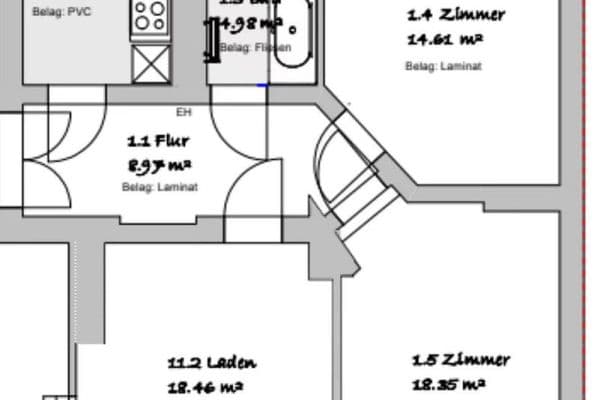 3 bedroom flat to rent, 74 m², Paracelsusstraße 2c, Halle (Saale), Saxony-Anhalt 3 bedroom flat to rent, 74 m², Paracelsusstraße 2c, Halle (Saale), Saxony-Anhalt