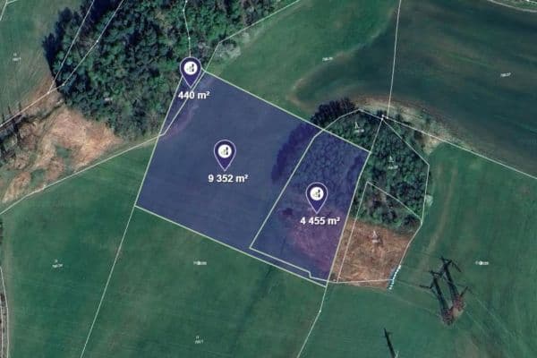 plot for sale, 14,247 m², Český Dub plot for sale, 14,247 m², Český Dub
