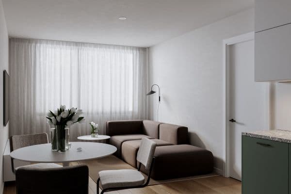 3 bedroom with open-plan kitchen flat for sale, 71 m², Třebenická, Praha 3 bedroom with open-plan kitchen flat for sale, 71 m², Třebenická, Praha