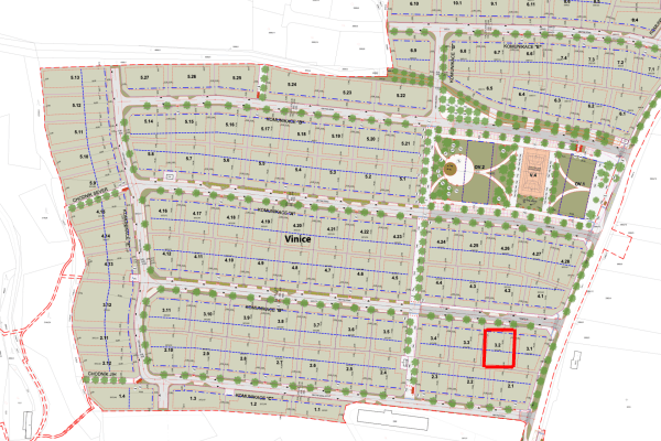plot for sale, 803 m², Úvaly plot for sale, 803 m², Úvaly