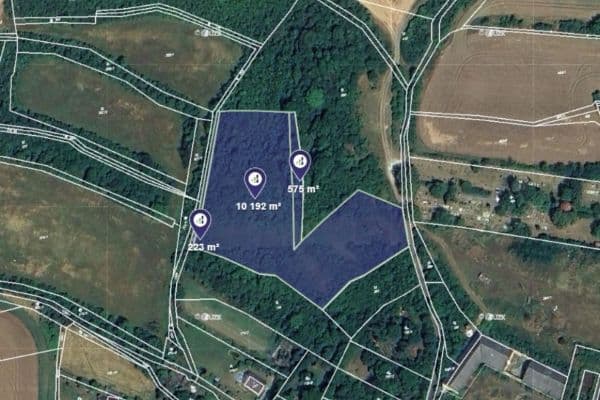 plot for sale, 3,663 m², Štětí plot for sale, 3,663 m², Štětí
