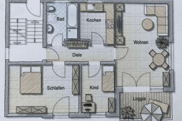 3 bedroom flat to rent, 71 m², Triftstraße 1a, Hamburg, Hamburg 3 bedroom flat to rent, 71 m², Triftstraße 1a, Hamburg, Hamburg
