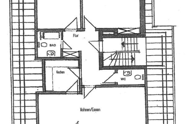2 bedroom with open-plan kitchen flat to rent, 83 m², Haibach (Grünmorsbach) 2 bedroom with open-plan kitchen flat to rent, 83 m², Haibach (Grünmorsbach)