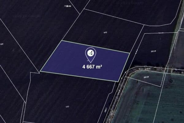 plot for sale, 4,667 m², Okřínek, Středočeský Region plot for sale, 4,667 m², Okřínek, Středočeský Region